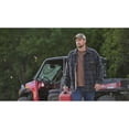 thumbnail image 3 of Guide Gear Plaid Sherpa Lined Fleece CPO Shirt Jacket Carbon Plaid 3XL, 3 of 3