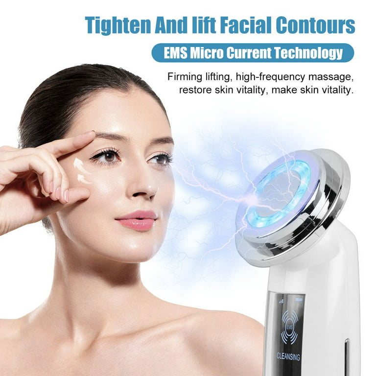 Electric Antiaging Facial Massager Machine - Ultrasonic Face Beauty Device