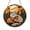 Acrylic 3.5 Inch, variant on Wolf and Cub Stained Glass Suncatcher – Forest Wildlife Window Art