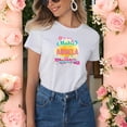thumbnail image 3 of Playera Blusa Mujer Yo Soy Madre y Además Abuela, Supera Eso Ropa Casual Divertida para Abuelas con Estilo Color Blanco Talla Chica Marca Emil SaEs, 3 of 4