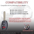 thumbnail image 2 of Llavero remoto de repuesto MechanMagic Honda CR-V 2007-2013, 2 of 7