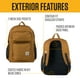 thumbnail image 2 of Mochila Carhartt Classic 27L con funda para portátil azul marino, 2 of 7