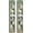 Green, variant on Tall Narrow Media Tower Rack with Adjustable Shelves for Home Office, Black/Brown Slim Storage Cabinet