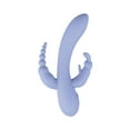 thumbnail image 4 of The Beat Trifecta Multifunction Rabbit Vibrator, Violet, 4 of 5