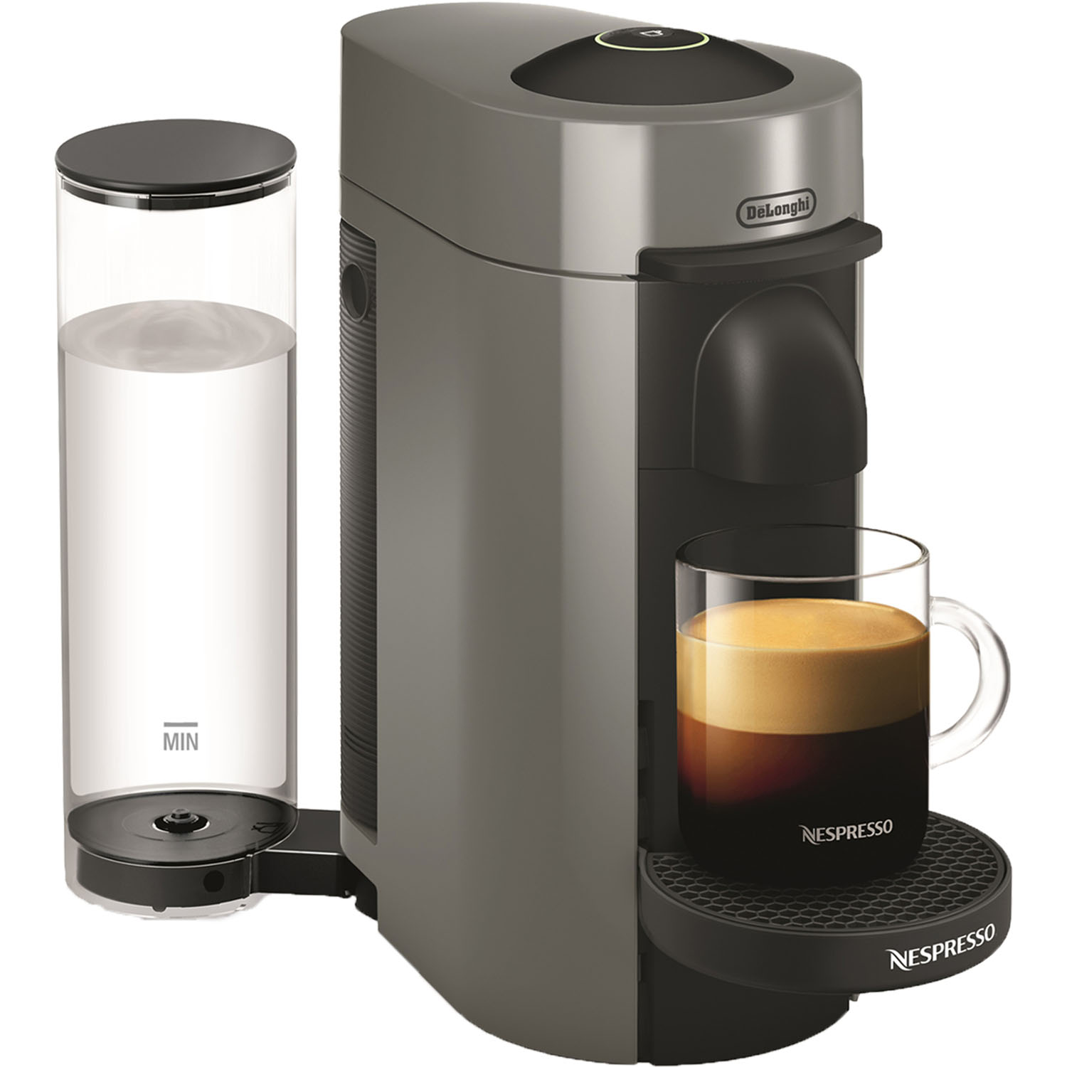 Nespresso Vertuo Plus Coffee and Espresso Machine by De'Longhi, Gray - image 4 of 15