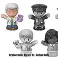 thumbnail image 3 of Replacement Part for Little People Community Helpers Playset - GJP12 ~ Replacement Figure Dr. Nathan ~ White Hair ~ Holding Hand X-Ray, 3 of 5