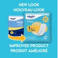 thumbnail image 4 of Equate Regular Absorbency Maxi Pads Unscented, Size 1, 48 Count, 4 of 9