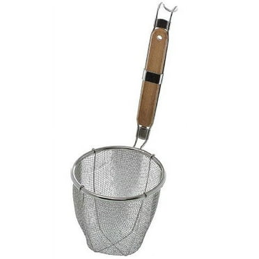 Update International (NSSM-6) 5-1/2" Medium Mesh Stainless Steel Noodle Strainer