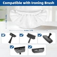 thumbnail image 2 of 4 Pack Universal Microfiber Cloths for Handheld Steam Cleaner - Compatible with Bissell Steam Shot, PurSteam, Wagner Spraytech, etc - Reusable Washable Steam Cloth Accessories, 2 of 7