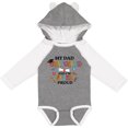thumbnail image 3 of Inktastic My Dad Graduated and I'm Super Proud Boys or Girls Long Sleeve Baby Bodysuit, 3 of 5
