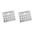 thumbnail image 1 of Pendientes Minnieouse de niña 18 piezas decoración de mujer pequeña accesorio de moda galvanoplastia joyería atractiva para mujer, 1 of 6