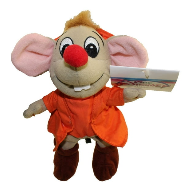Disney Bean Bag Plush - JAQ (Cinderella) (8 inch) - Walmart.com - Walmart.com