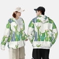 thumbnail image 6 of Fotbe Cartoon Cactus Men's Women's UPF 50+ Sun Protection Jacket Hooded Cooling Shirt with Pockets Hiking Outdoor Performance-XX-Large, 6 of 9