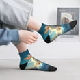 thumbnail image 2 of Pofeuu Cute Angel Winged Rabbit Print 30cm Socks, Adult Running Hiking Socks for Youth and Adult, 2 of 7