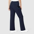 thumbnail image 2 of Wink WonderFLEX Grace - Women's Flare Leg Cargo Scrub Pant, Navy, XS, 2 of 7