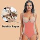 thumbnail image 3 of Underwire White Bodysuit Women Shapers Stretch Solid Color Silky Underwear Bodysuits Pink, 3 of 5