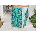 thumbnail image 3 of LA LEELA Men's Standard Beachwear Sarong Pareo Wrap One Size Tropical, Blue Summer Vacation Party, 3 of 5