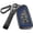 B-Blue, variant on Key Fob Cover Compatible with Cadillac Lyriq Optiq Vistiq 2020-2026 Escalade CT4 CT5 CT6 CTS ATS XT4 Keychain Case Holder Protector,A-Black
