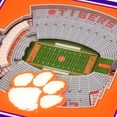 thumbnail image 3 of YouTheFan NCAA Clemson Tigers Stadiumview Cribbage, 3 of 5