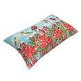 thumbnail image 3 of Disketp Pillow Covers Winter Birds On The Fence Pattern Throw Pillow Case Cushion Covers,Cushion For Bedroom,Couch,Home-16"X24", 3 of 9