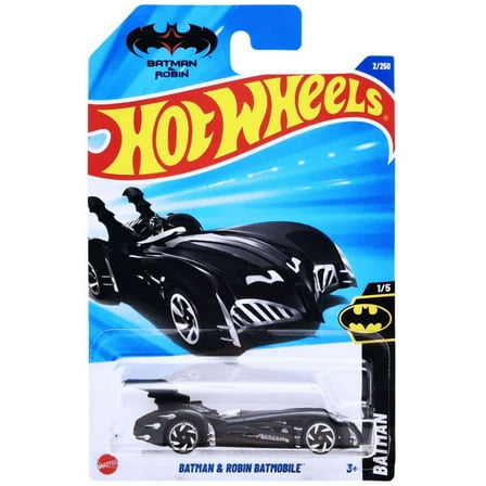 Batman Hot Wheels Batmobile Diecast Car (Black)