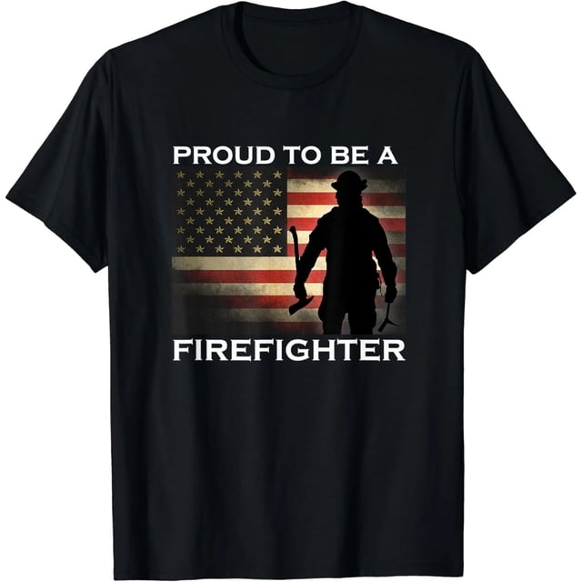 Camiseta "Orgullo de ser Bombero" - Regalo para Bombera