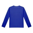 thumbnail image 6 of HAOTAGS Big Girls Long Sleeve T-shirts(5-14), Casual Round Neck Pocket Tee Daily School Pullover Tops Blue 13 Years, 6 of 9