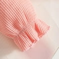 thumbnail image 3 of Liyamei Toddler Girls Floral Dress Long Sleeve Ruffles Coat Tops Headbands Outfits Spring Floral Dress Sets Size Pink 9-12 Months, 3 of 5