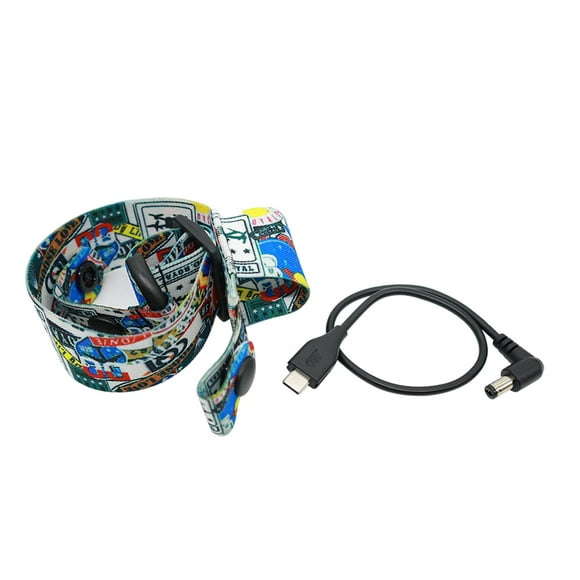 Adjustable Head Strap for Goggles V2 Headband Removable Personalized Video Goggles Upgrade Accessories Protective Pad - set, Multi 2 in 1 set