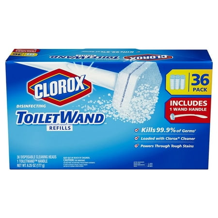 Clorox ToiletWand Disposable Toilet Cleaning System with 36