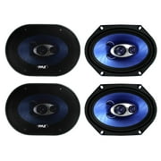 Best Pyle Car Speakers - Pyle PL683BL 6x8" 720 Watt 3-Way Car Coaxial Review 