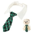 thumbnail image 5 of Formal Dog Tuxedo Neck Tie Adjustable Dog Gentleman Drool Towel Small Boy Cat Dog Tux Suit Collar for Wedding Birthday Party Supplies, 5 of 8