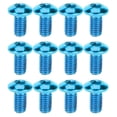 thumbnail image 1 of 1 Box/12PCS Titanium Steel Brake Pad Screws Brake Fixing Screws Durable Screws for Mountain Bike (Blue), 1 of 7