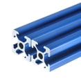 thumbnail image 1 of 2 Pcs t Slot 2020 Aluminum Extrusion Profile 150mm 6 inch, European Standard Anodized Black Extrusion Frame, 1 of 6