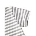 thumbnail image 5 of Newborn Baby 2Pcs Outfits, Summer Short Sleeve Striped T-Shirt + Elastic Shorts Set for Daily Life, 5 of 5