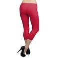 thumbnail image 3 of Vivian's Fashions Capri Leggings - Cotton, Lace (Misses and Misses Plus Sizes), 3 of 4