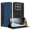 thumbnail image 2 of Funda FOXDOCK para Motorola Edge 60 Pro de Cuero Premium Bicolor con Ranuras RFID, Carcasa Tipo Billetera Antigolpes y Soporte Plegable, 2 of 6