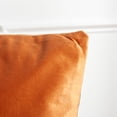 thumbnail image 3 of SAFAVIEH Anaster Solid Fringe Pillow, 18" x 18", Orange, 3 of 6