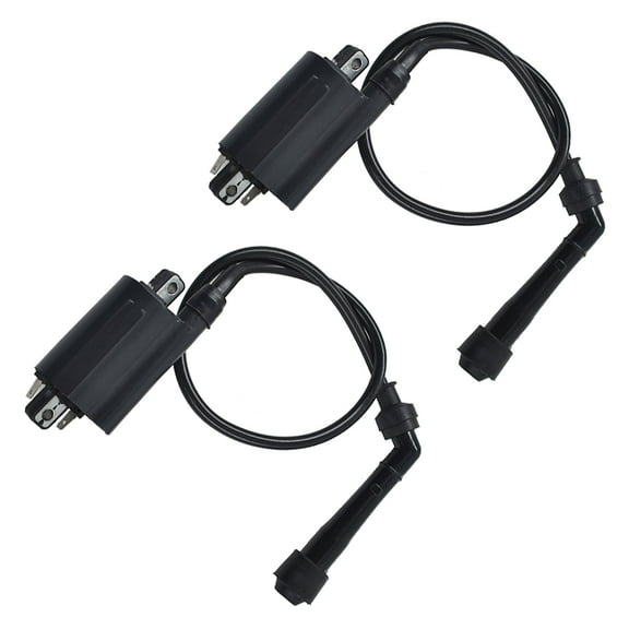 LABLT Set of 2 Ignition Coils for Kawasaki EX500 Ninja 500 500R 1987-2009
