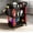 Black,Black+Red, variant on Tool Cart, Rolling Tool Cart, Capacity Plastic Utility Cart,with Side Shelves,for Garage, Workshop, Black Tool Storage Cart,Plastic Mechanics Tool Cart, Tool Organizers Tool Carts