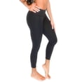 thumbnail image 4 of VF-Sport Capri Workout Tights - Nylon, Misses Size (Black, L), 4 of 5