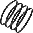 thumbnail image 1 of 4 diademas deportivas elásticas antideslizantes gruesas para hombres y mujeres (negro), 1 of 5