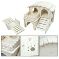 thumbnail image 3 of 2pcs Wooden Hamster Toys, Hamster House Seesaw Decor Accessories, DIY Playground for Guinea Pigs Rats Dwarf Hamsters Gold Hamsters, 3 of 6