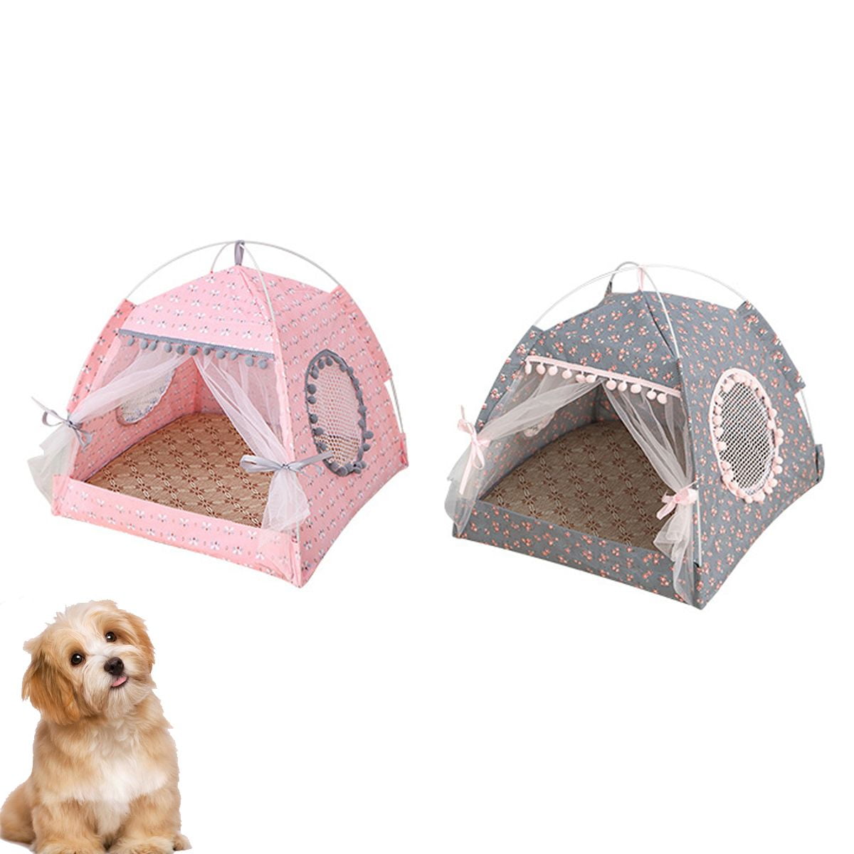 Meidiya Waterproof Washable Pet Puppy Kennel,Summer Breathable Dog Cat