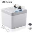 thumbnail image 1 of Yuarrent Dispensador automático de palillos de dientes inteligente, caja de almacenamiento de palillos de dientes eléctricos, Sensor Almacenamiento y organización del hogar Blanco USB, 1 of 6