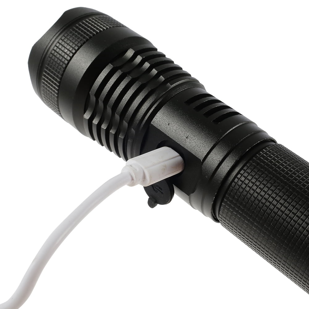 Rechargeable 1000000 lumens xhp70 most powerful LED Flashlight USB Zoom Torch 