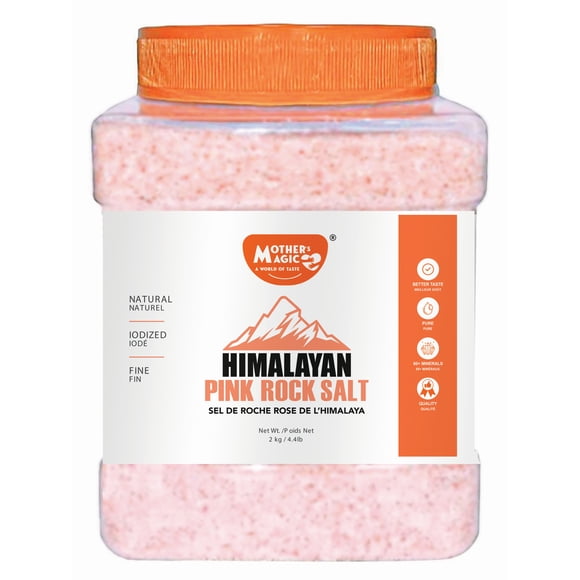 Mother'S Magic Iodized Himalayan Pink Salt