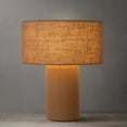 thumbnail image 5 of Moonlight Table Lamp - Woven Burlap Shade Dimmer Switch, 5 of 12