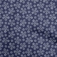 thumbnail image 1 of oneOone Georgette Viscose Navy Blue Fabric Asian Block Fabric For Sewing Printed Craft Fabric By The Yard 42 Inch Wide, 1 of 4