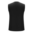 thumbnail image 6 of Men's Tank Tops Muscle Gym Tank Top Fashionable Men's V neck Lace Up Printed Embroidered Sleeveless Top Summer Workout Gym Shirts, 6 of 7